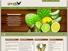 Tablet Screenshot of garudaint.com